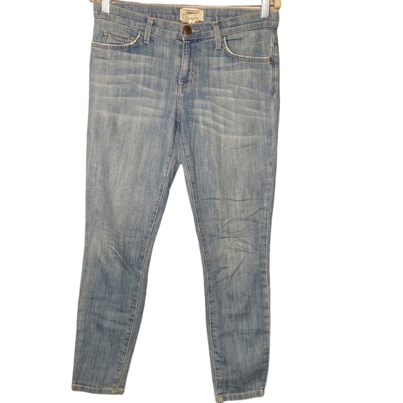 Current Elliot Light Faded Blue Cigarette Jeans Women’s 28 - Picture 2 of 7